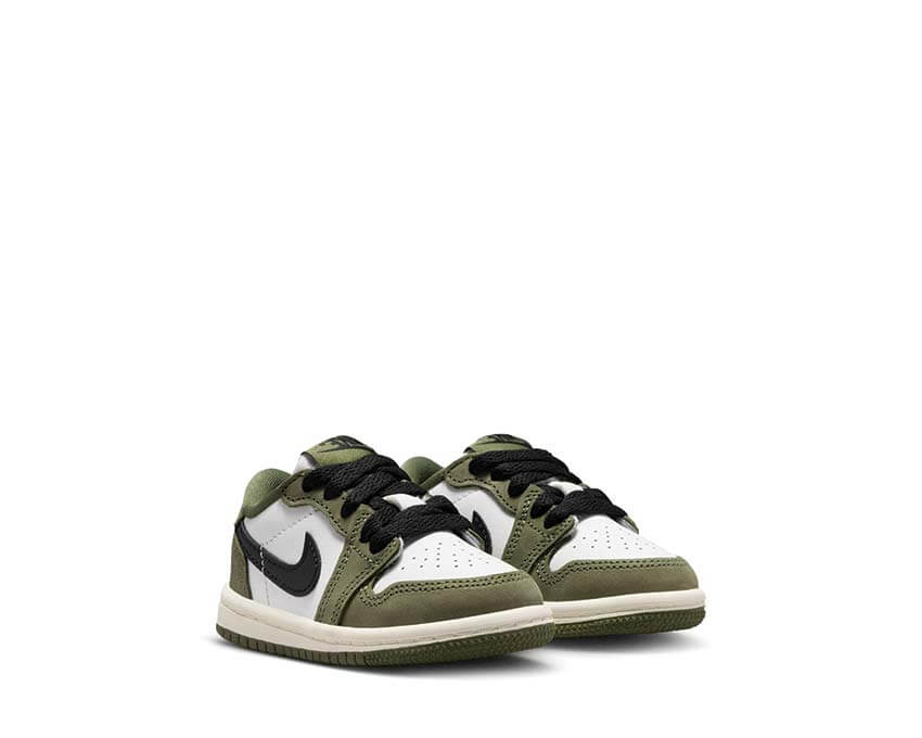 Jordan 1 Retro Low OG TD Medium Olive suola — suola gomma Jordan TD