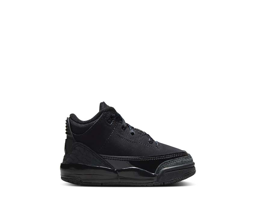 Jordan 3 Retro "Black Cat" Black / Dark Charcoal - White DM0968-001