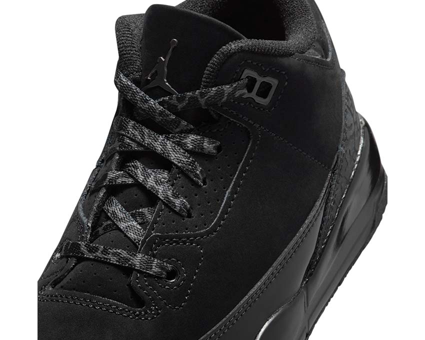 Jordan 3 Retro "Black Cat" PS Black / Dark Charcoal - White DM0966-001