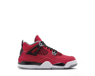 Jordan 4 Retro PS Toro Bravo Fire Red/White — sneakers preschool rosso Jordan 4