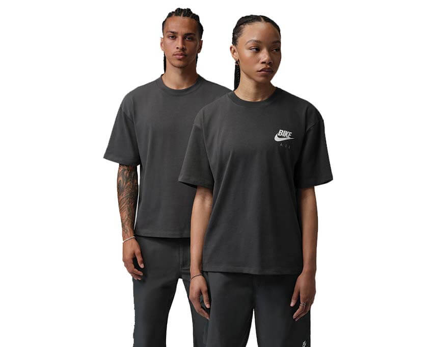 Jordan BIKE AIR x Nigel Sylvester Tee Anthracite — t-shirt cotone premium streetwear uomo