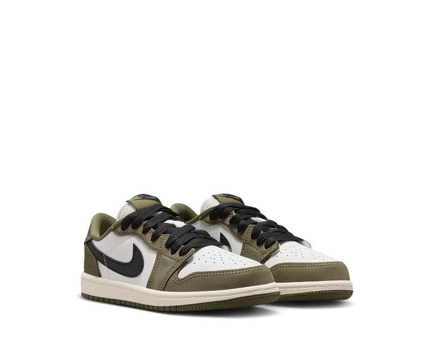 Jordan 1 Retro Low OG PS Medium Olive suola — suola gomma Jordan PS