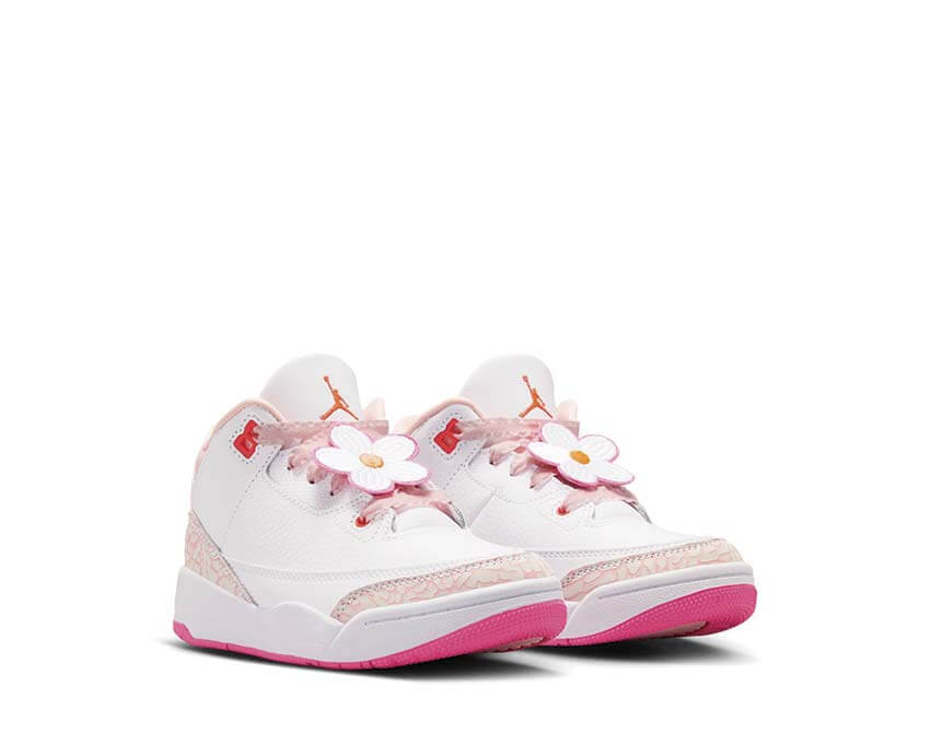 Jordan 3 Retro PS Pearl Pink suola — gomma trazione Jordan 3 PS bambini