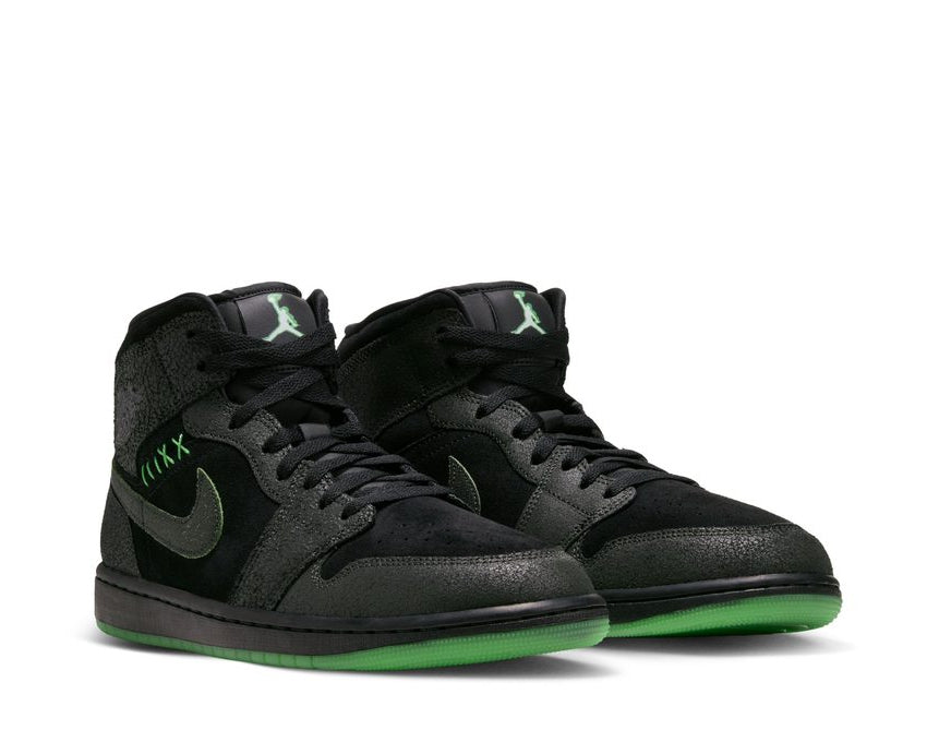 Air Jordan 1 Mid Se "Black"