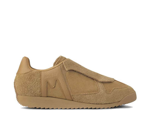 Karhu Mestari Slip-On Tobacco — sneaker unisex senza lacci tabacco finlandese