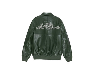Les Deux Leather Varsity "Rifle Green"