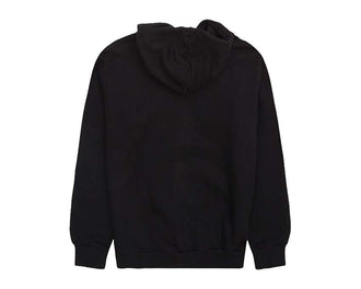 Les Deux Felipe Hoodie Black vista laterale — cotone spesso cappuccio