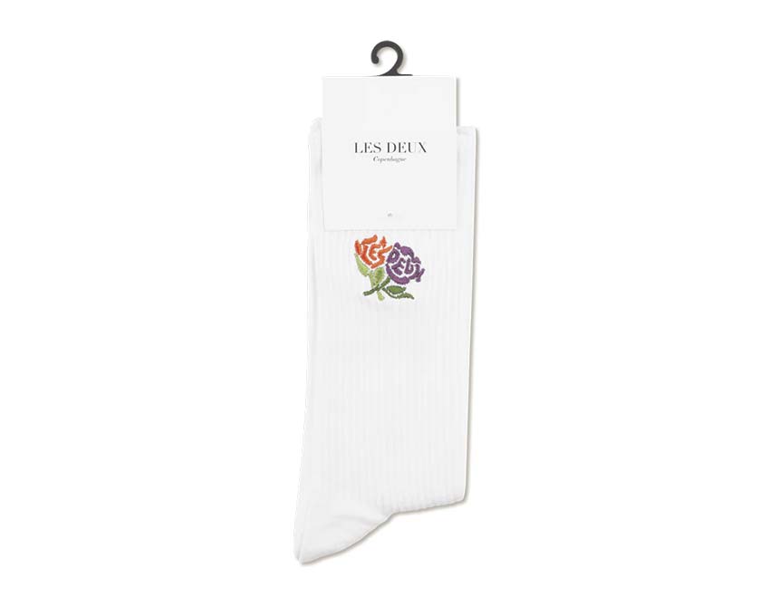 Les Deux Felipe Socks 2-Pack White 1000704-201 
