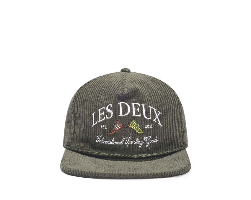  Les Deux Ivy League Corduroy Cap 1000525-515