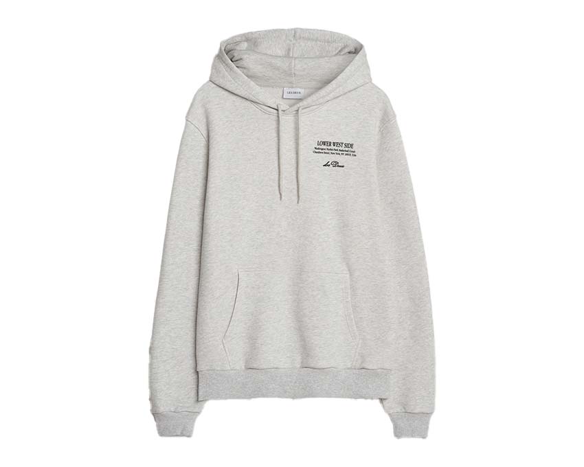 Les Deux West Side Hoodie Snow Melange 1000400-230 