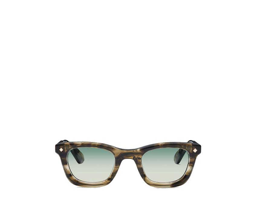 Lunetterie Générale Forever Young Olive / 18K Gold - Gradient Blue Green LG-FY-03-SUN-GBG