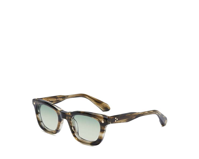 Lunetterie Générale Forever Young Olive / 18K Gold - Gradient Blue Green LG-FY-03-SUN-GBG