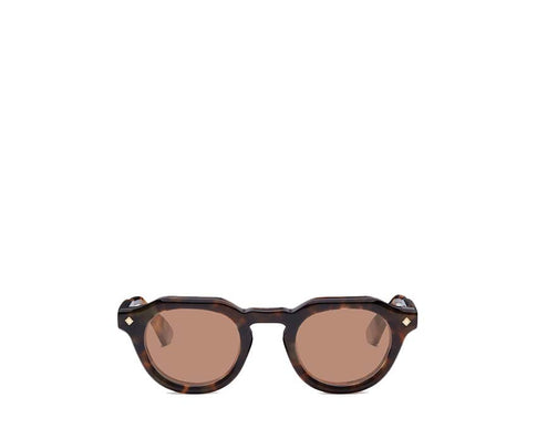 Lunetterie Générale Hello Roméo Medium Tortoise / 24K Gold - Solid Brown LG-ROMEO-02-SUN-BR