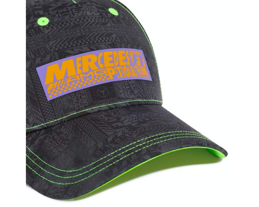 Adidas Mercedes AMG Petronas F1 Team Lights On Cap