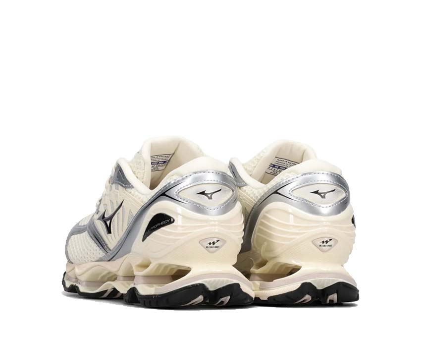 Mizuno Wave Prophecy LS Pristine / Black - Silver D1GA251101