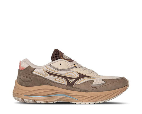 Mizuno Wave Rider β Premium Vintage Khaki / Chicory coffee - Lantana D1GA250903