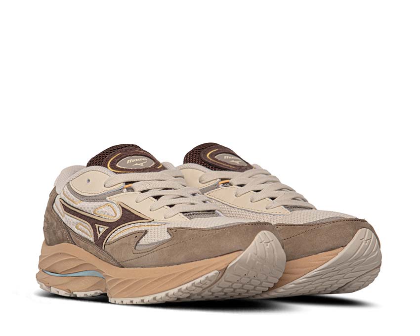 Mizuno Wave Rider β Premium Vintage Khaki / Chicory coffee - Lantana D1GA250903
