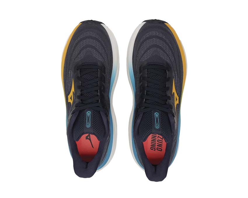 Mizuno Wave Sky 9 Baritone Blue / Citrus / Capri Breeze J1GC2502-01 