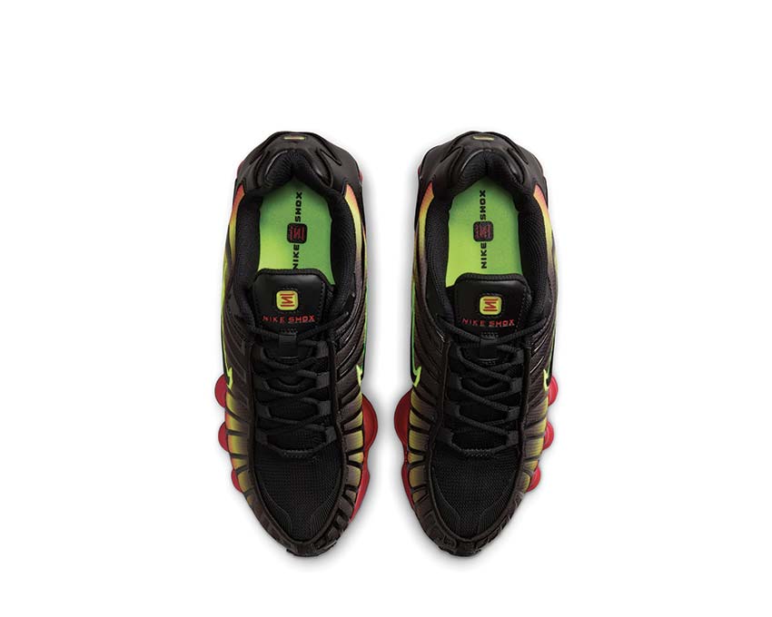 NIke Shox TL W Black / Black - Volt - Fire Red HJ9609-001