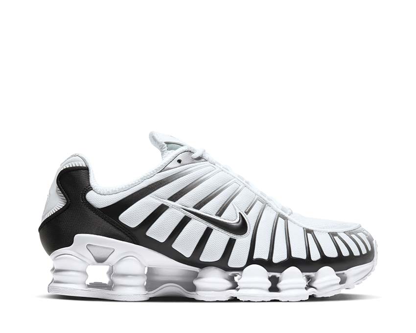 NIke Shox TL White / Black - MTLC Platinum AV3595-102