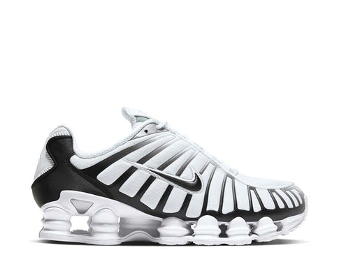 NIke Shox TL White / Black - MTLC Platinum AV3595-102