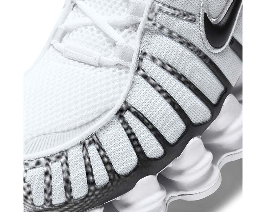 NIke Shox TL White / Black - MTLC Platinum AV3595-102