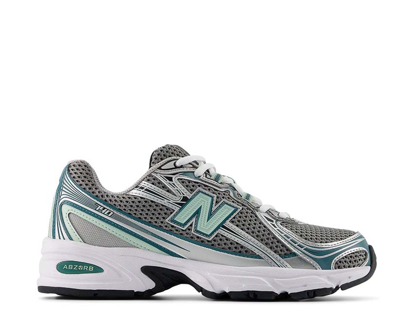 New Balance 740 Silver Metallic / Green U740NC2