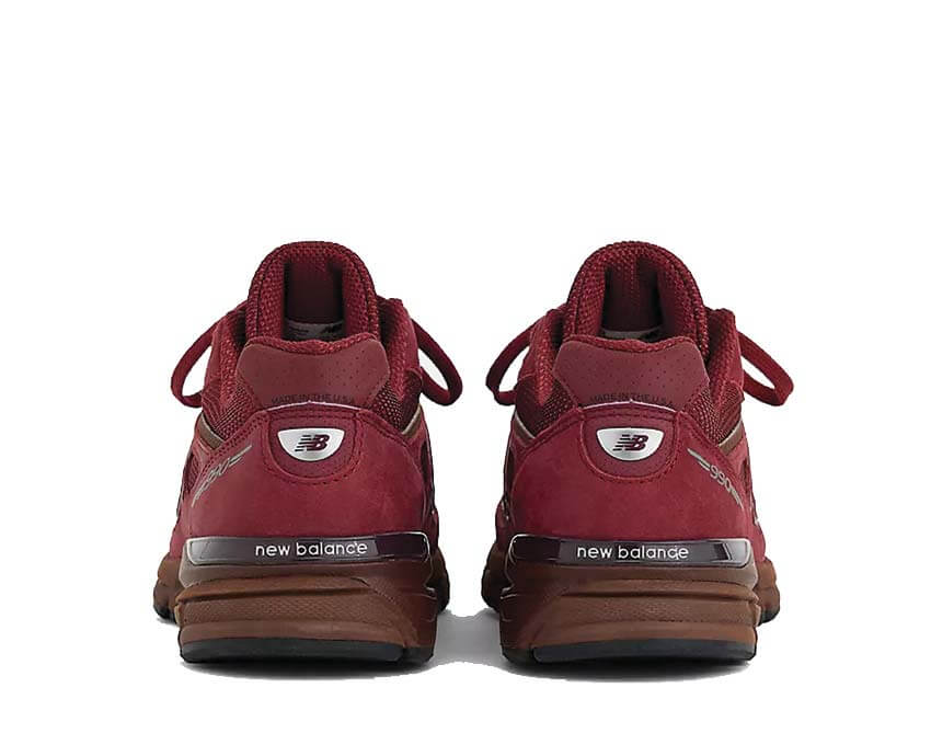 New Balance 990v4 Made in USA "Monarch Burgundy" U990BR4