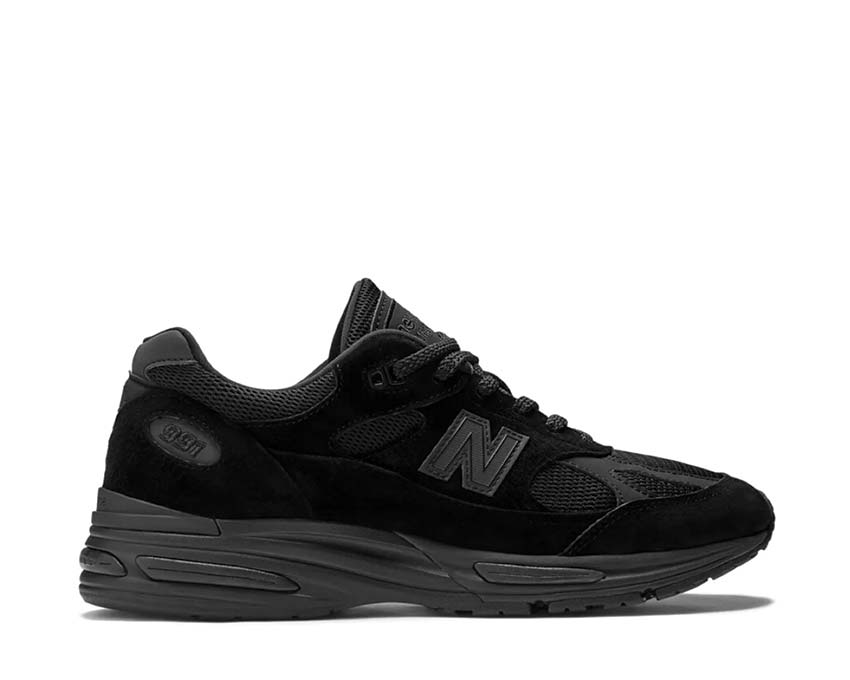 New Balance 991 Made in UK Black / Black - Black U991KK2