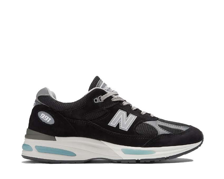 New Balance 991 UK Black / Smoked Pearl - Silver U991BK2