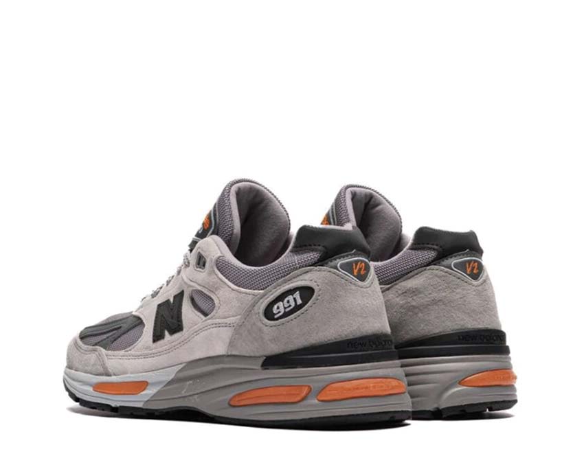 New Balance 991 UK Grey / Orange U991BS2