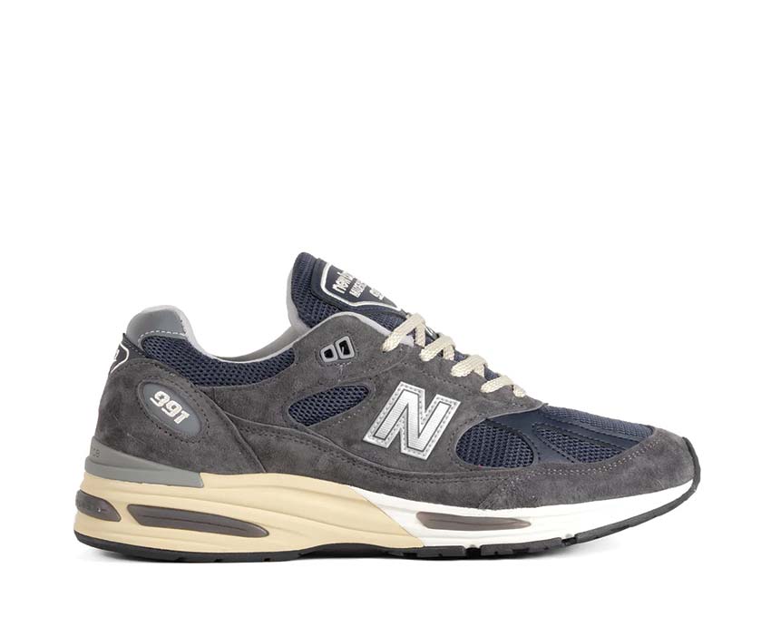 New Balance 991v2 Made in UK Grey / Navy U991GG2