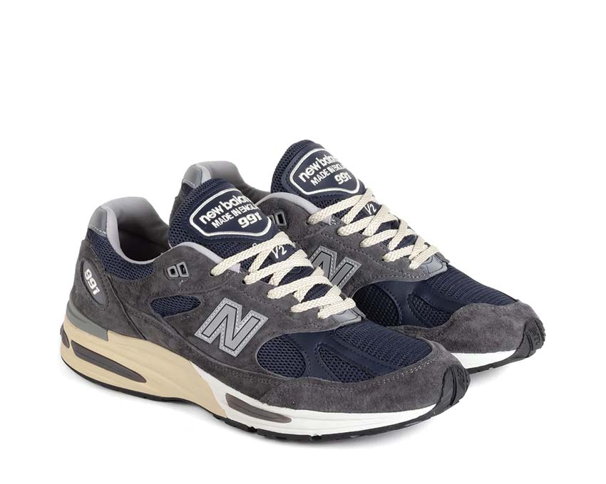 New Balance 991v2 Made in UK Grey / Navy U991GG2
