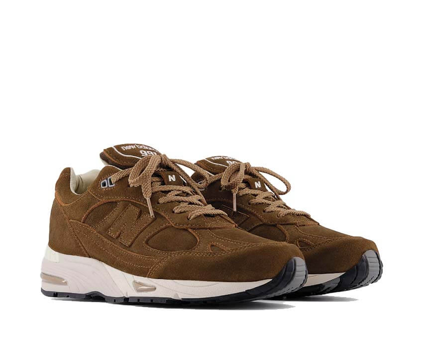 New Balance Made in UK 991V1 Luxe Suede "Cocoa" M991BR1