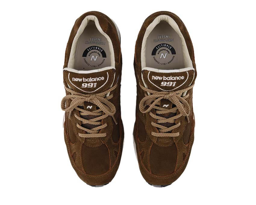 New Balance Made in UK 991V1 Luxe Suede "Cocoa" W991BR1