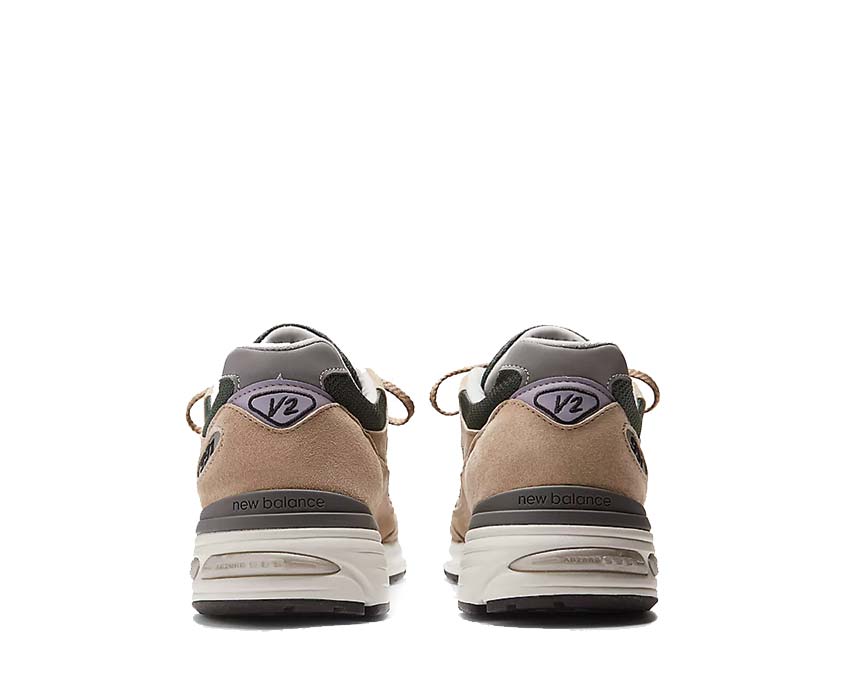 New Balance Made in UK 991v2 Cement / Douglas Fir - Lavender Gray U991DL2