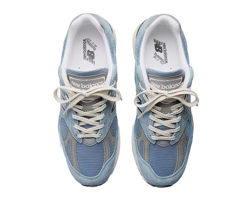 New Balance Made in UK 991v2 "Grounded Pastels" Celestial Blue / Faded Denim - Moon Mist U991BV2 