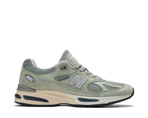New Balance 991v2 Made in UK Sea Grass — sneaker unisex coloris verde hierba de mar