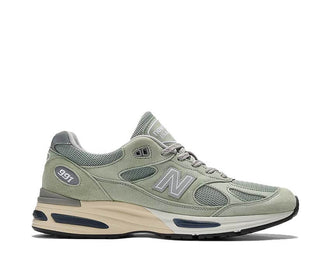 New Balance 991v2 Made in UK Sea Grass — sneaker unisex coloris verde hierba de mar