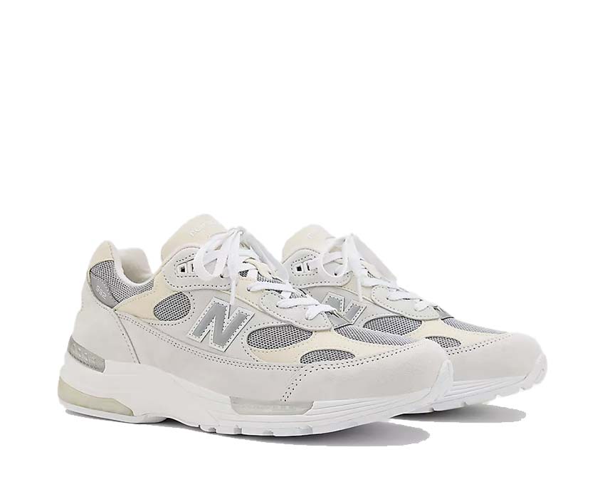 New Balance Made in USA 992 Core White - Reflection / Silver Metalic U992NC