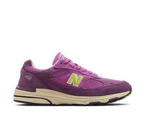 New Balance 993 Made in USA Passion Fruit — sneaker homme coloris rose fruit de la passion