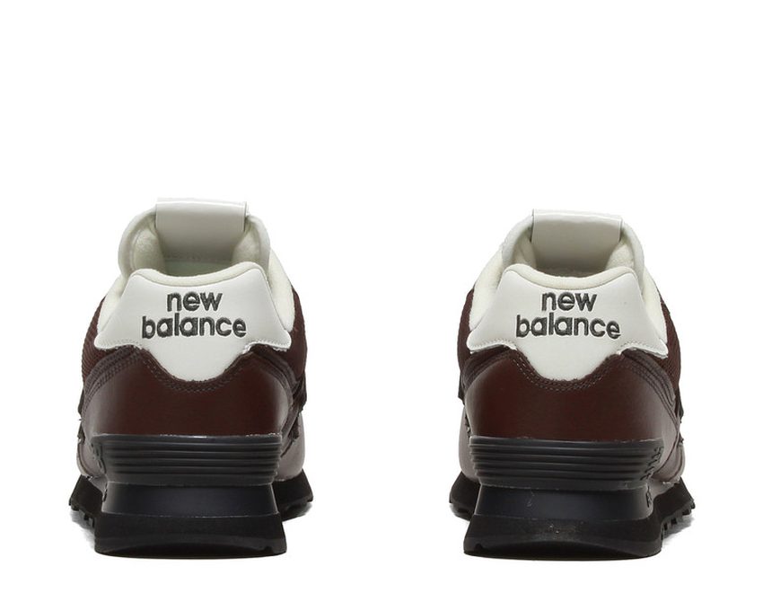New Balance 574 "Pumpernickel" - sneakers unisexe - vue 2