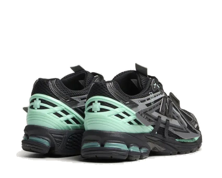 New Balance 1906A "Black / Bright Mint" - sneakers homme - vue 3