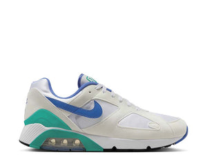 Nike Air Max 180 Bluebird Men in White and Blue - Retro Air Max sneaker at noirfonce.eu