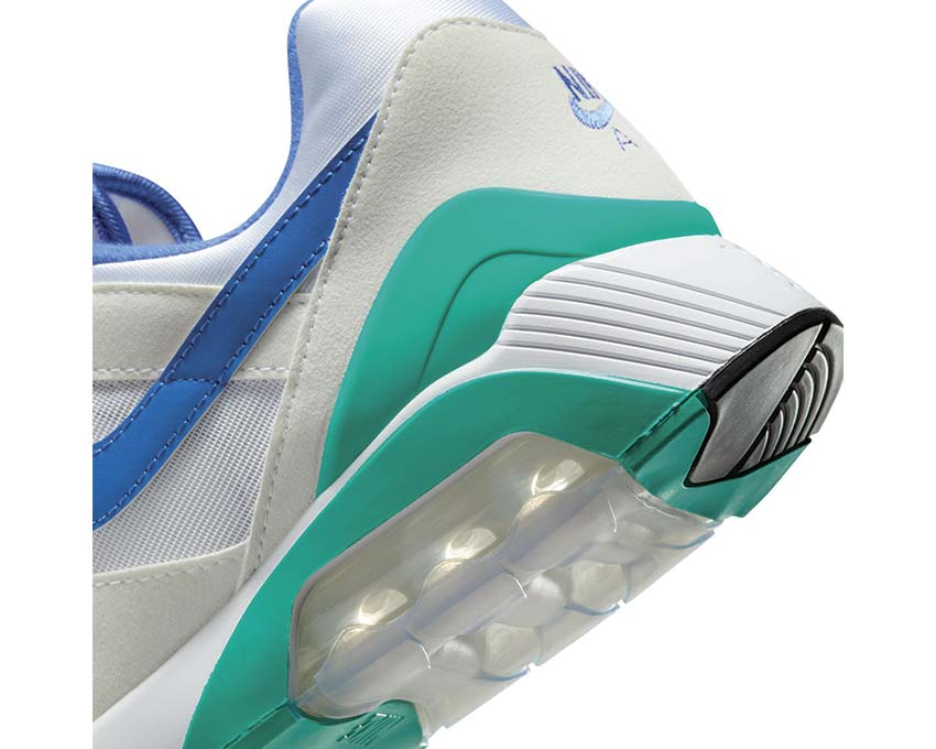  Nike Air 180 White / Medium Blue - Clear Jade ll - Black FJ9259-102