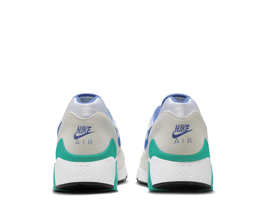 Nike Air 180 White / Medium Blue - Clear Jade ll - Black FJ9259-102
