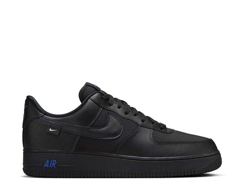Nike Air Force 1 '07 Black / Black - Astronomy Blue - DK Smoke Grey HM9605-001