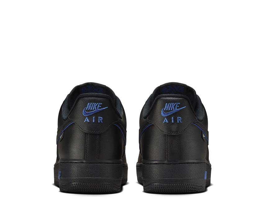 Nike Air Force 1 '07 Black / Black - Astronomy Blue - DK Smoke Grey HM9605-001