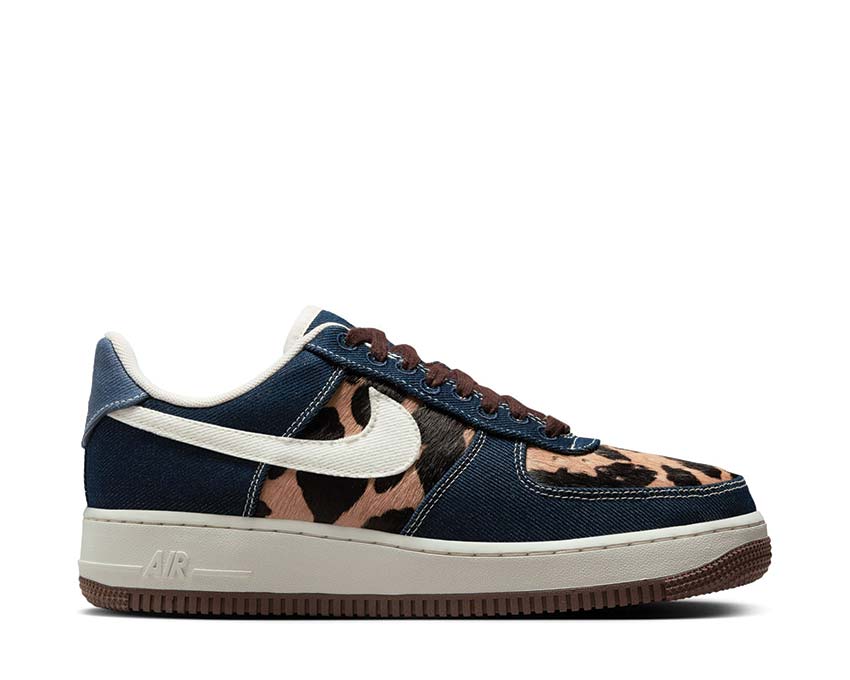 Nike Air Force 1'07 Blue Void / Sail - Baroque Brown IB3674-400