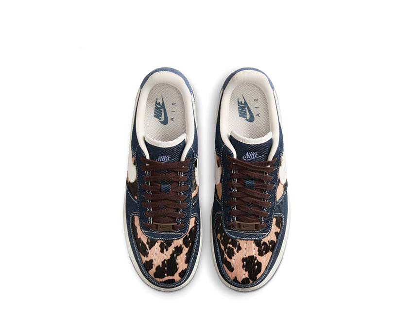 Nike Air Force 1'07 Blue Void / Sail - Baroque Brown IB3674-400